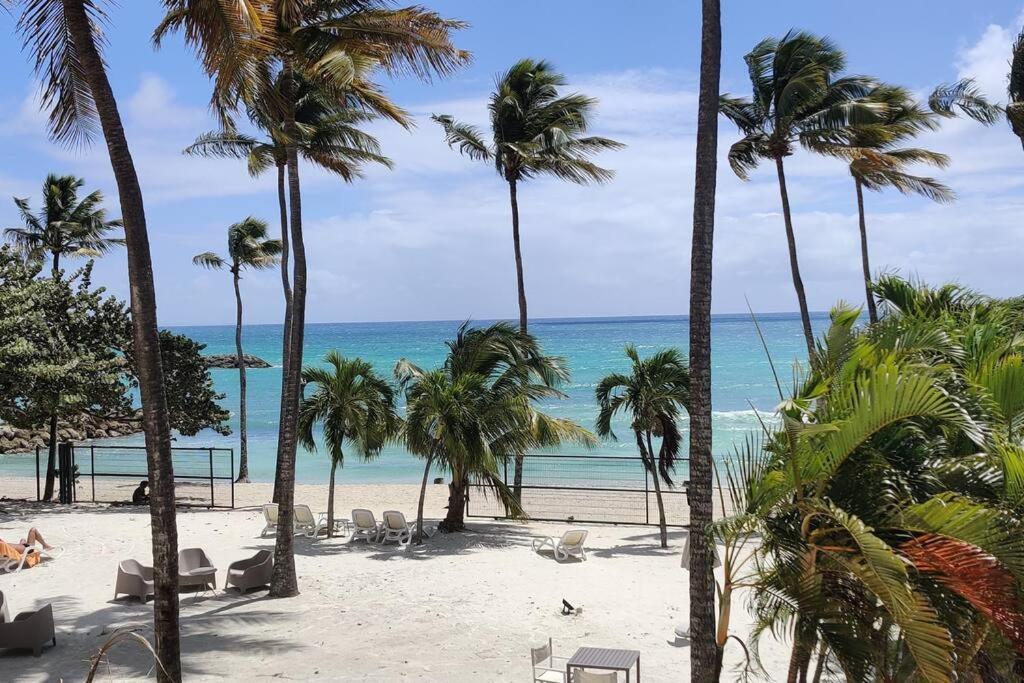 Parfum Des Iles - Vue Mer, Plage A 30M Et Piscine En Option Le Gosier  Eksteriør bilde